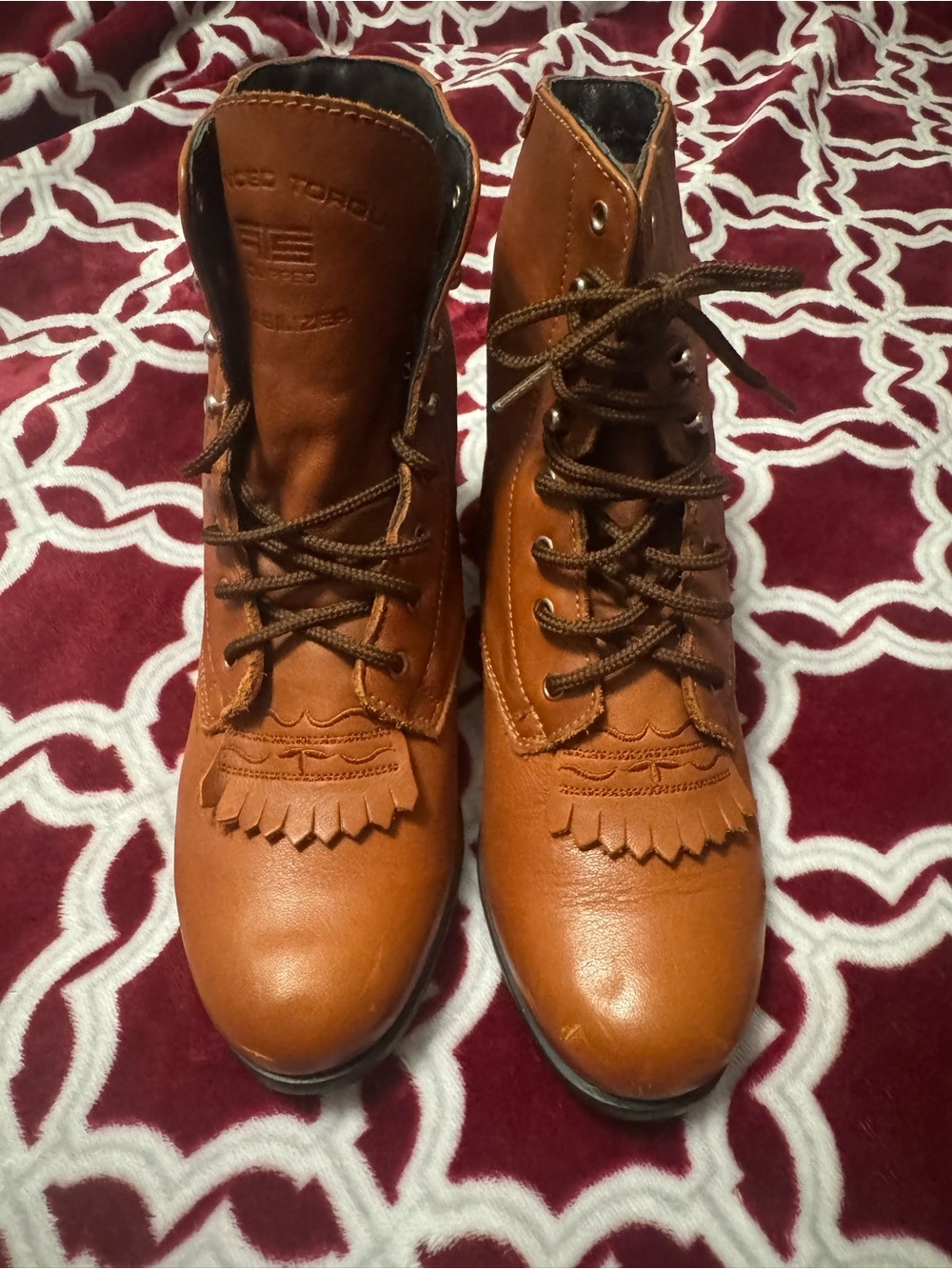 Ariat Brown Lace-Up Women's Boots